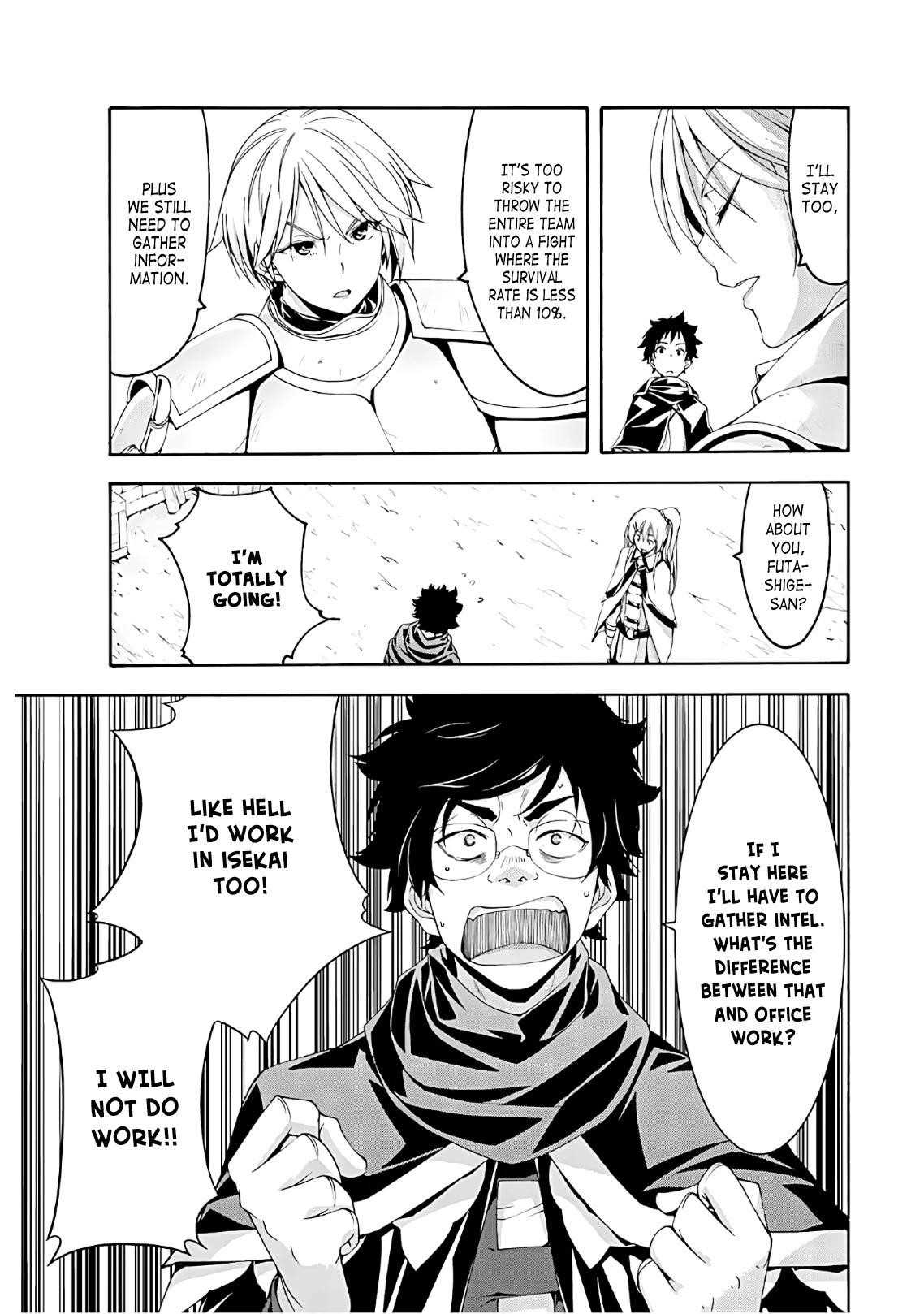 100 man no Inochi no Ue ni Ore wa Tatte Iru Chapter 49 - Page 35