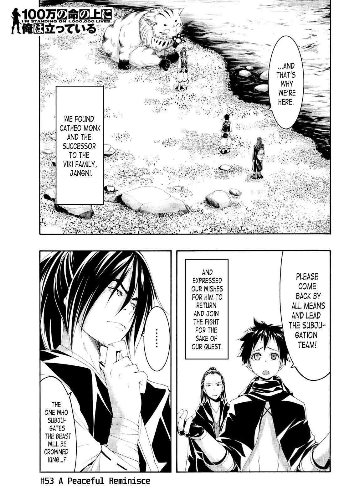 100 man no Inochi no Ue ni Ore wa Tatte Iru Chapter 53 - Page 1