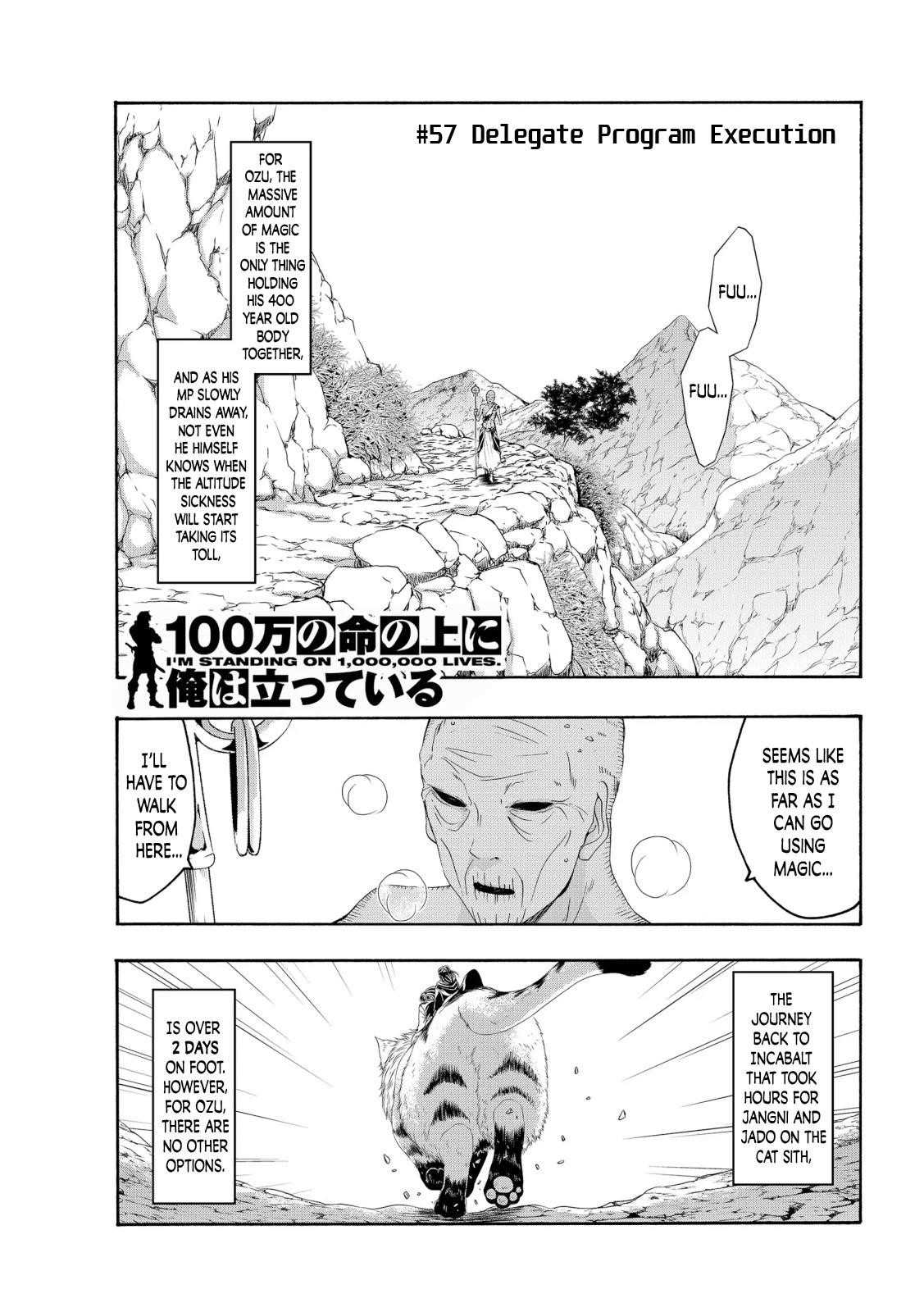 100 man no Inochi no Ue ni Ore wa Tatte Iru Chapter 57 - Page 1