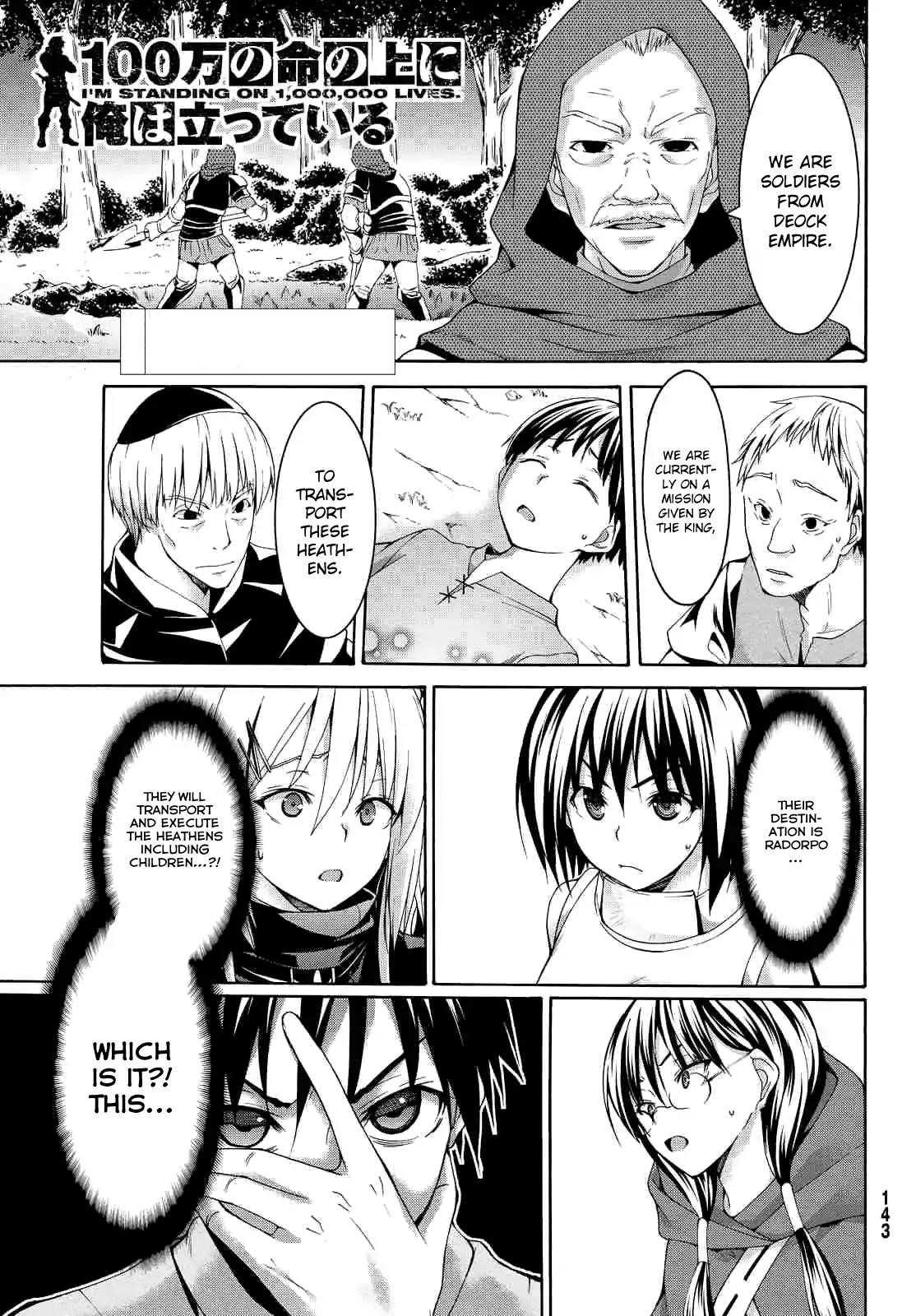 100 man no Inochi no Ue ni Ore wa Tatte Iru Chapter 6 - Page 1