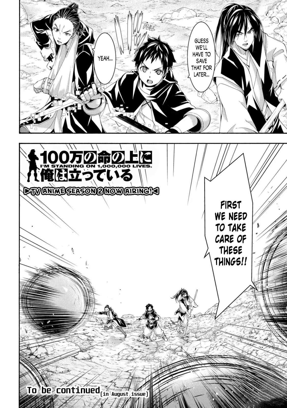 100 man no Inochi no Ue ni Ore wa Tatte Iru Chapter 61 - Page 37