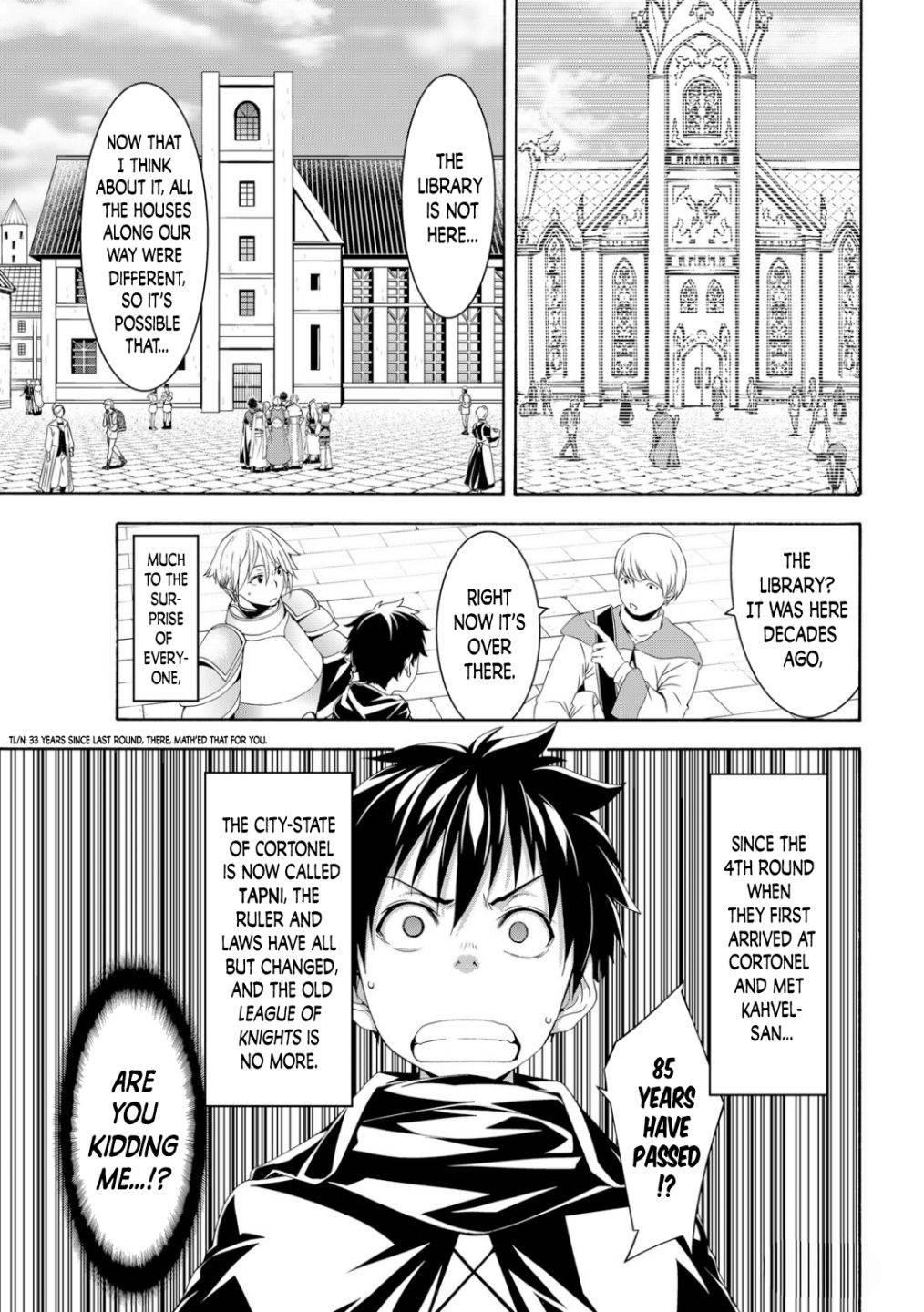 100 man no Inochi no Ue ni Ore wa Tatte Iru Chapter 67 - Page 9