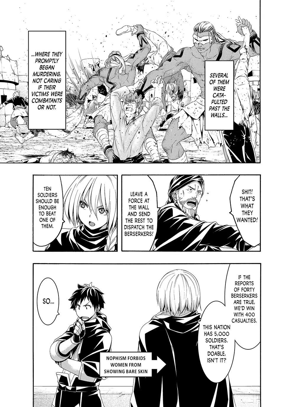 100 man no Inochi no Ue ni Ore wa Tatte Iru Chapter 82 - Page 9