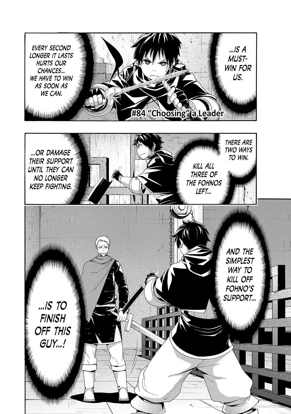 100 man no Inochi no Ue ni Ore wa Tatte Iru Chapter 84 - Page 2