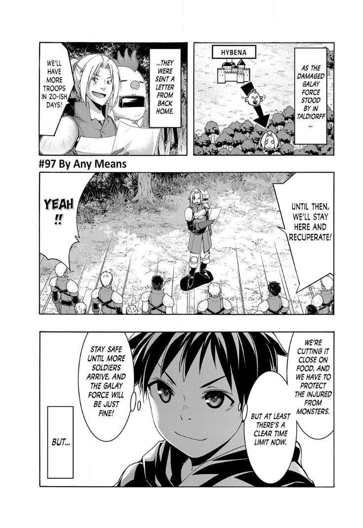 100 man no Inochi no Ue ni Ore wa Tatte Iru Chapter 97 - Page 1