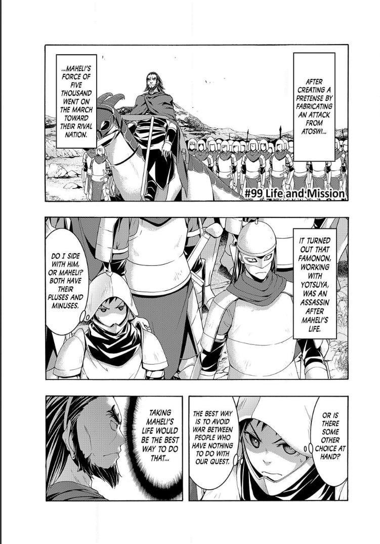 100 man no Inochi no Ue ni Ore wa Tatte Iru Chapter 99 - Page 1