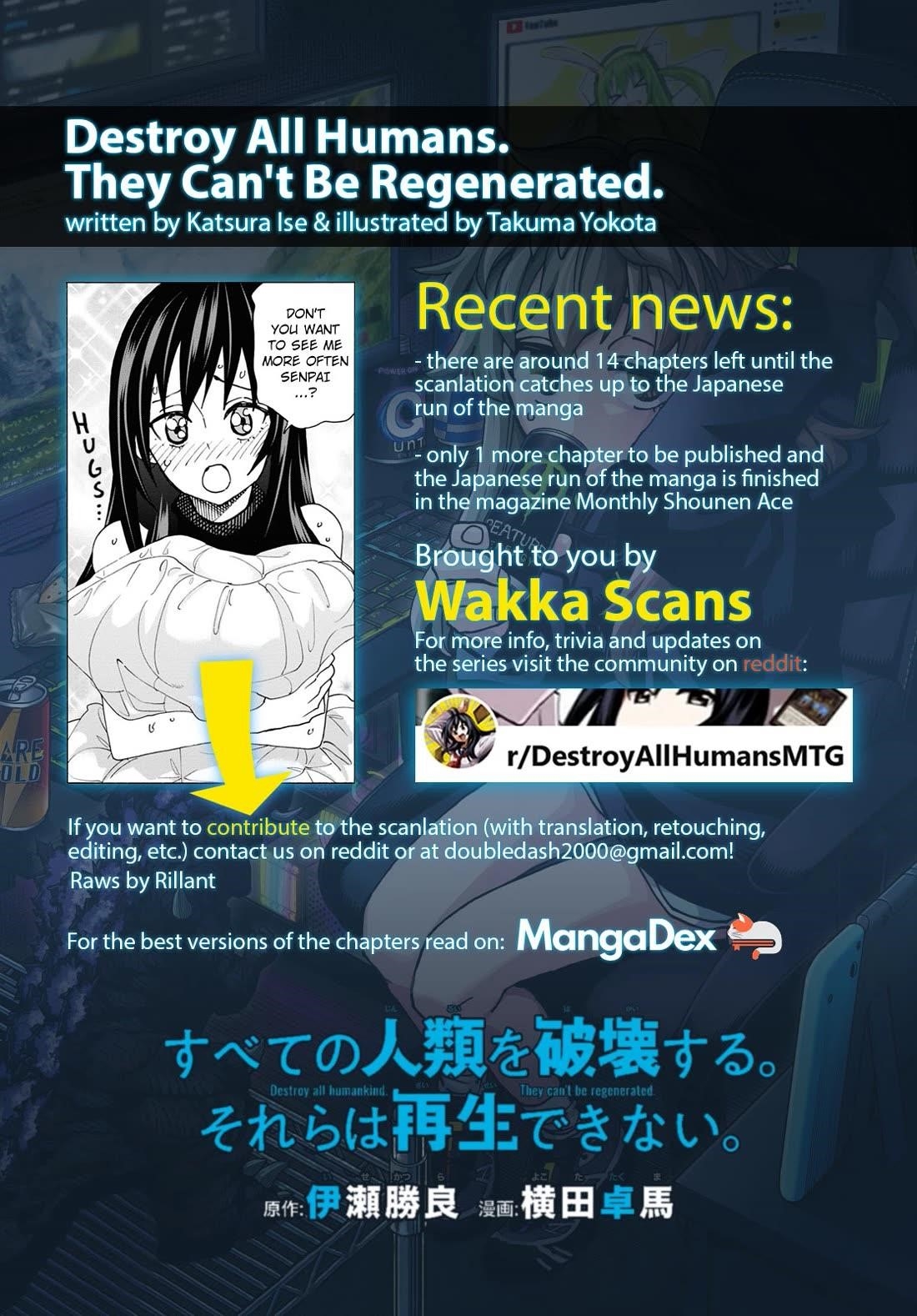 Destroy All Of Humanity. It Can’t Be Regenerated Chapter 57 - Page 46