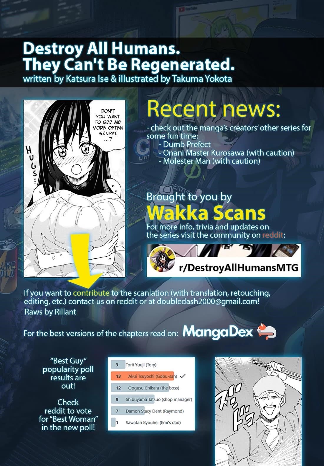 Destroy All Of Humanity. It Can’t Be Regenerated Chapter 58 - Page 56