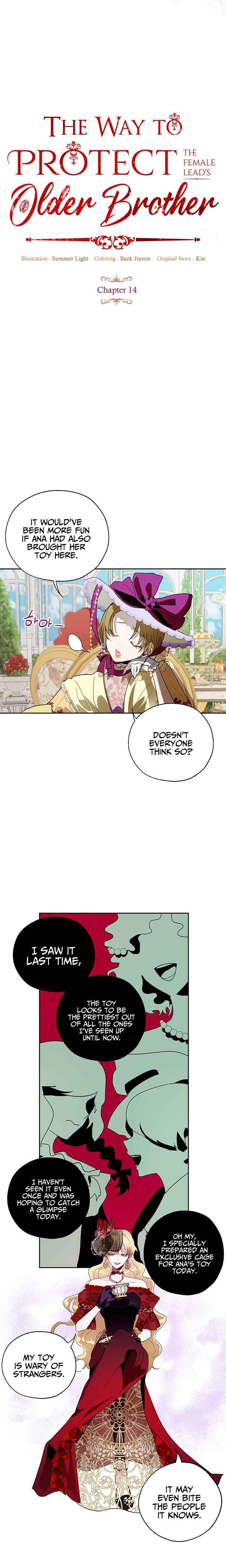 How to Protect the Heroine’s Older Brother Chapter 14 - Page 3