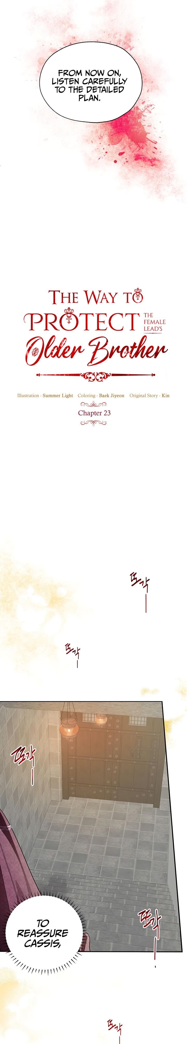 How to Protect the Heroine’s Older Brother Chapter 23 - Page 6