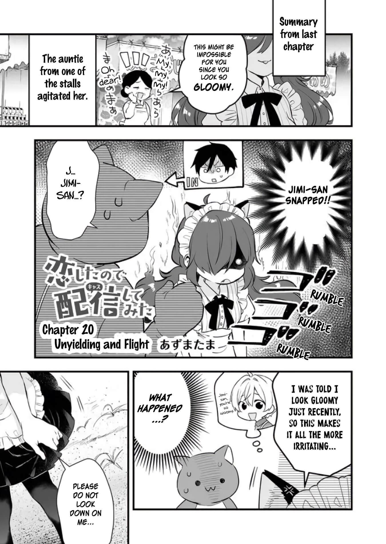 I Fell In Love, So I Tried Livestreaming Chapter 20 - Page 1