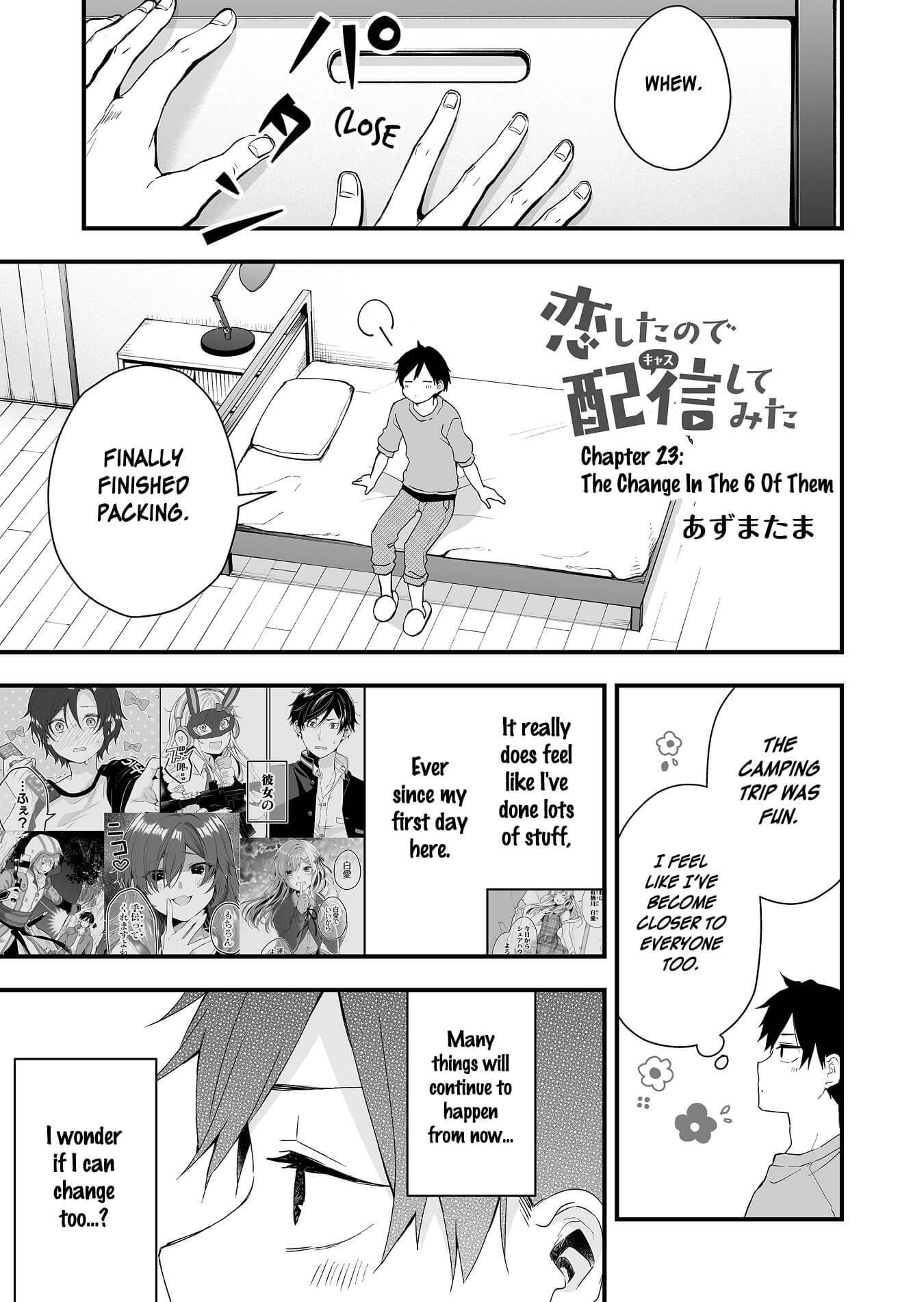 I Fell In Love, So I Tried Livestreaming Chapter 23 - Page 1