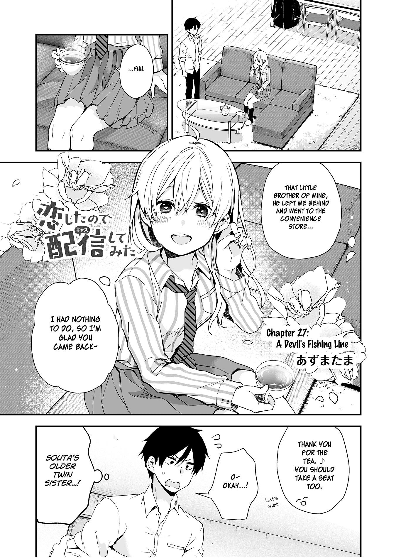 I Fell In Love, So I Tried Livestreaming Chapter 27 - Page 1