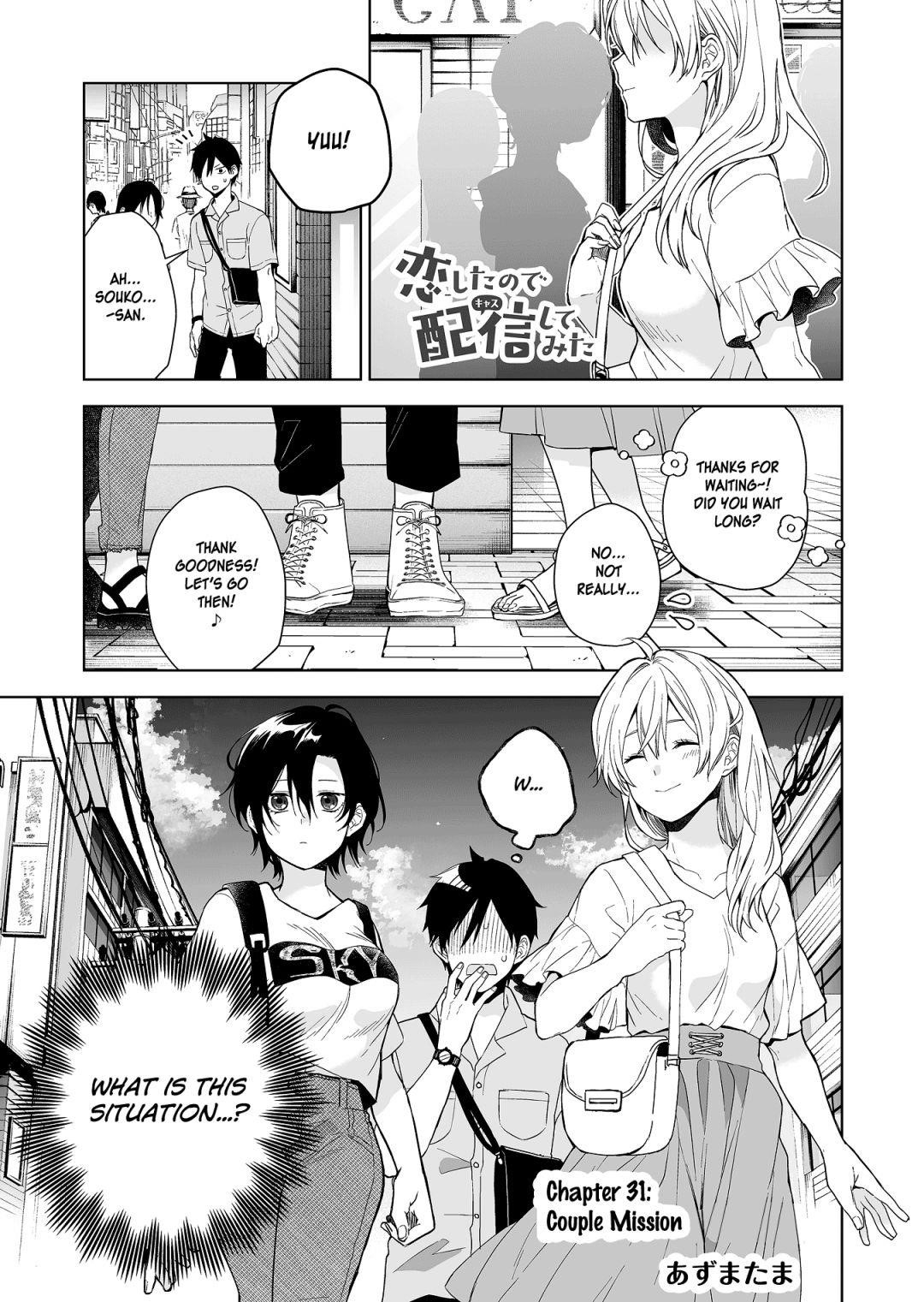 I Fell In Love, So I Tried Livestreaming Chapter 31 - Page 1