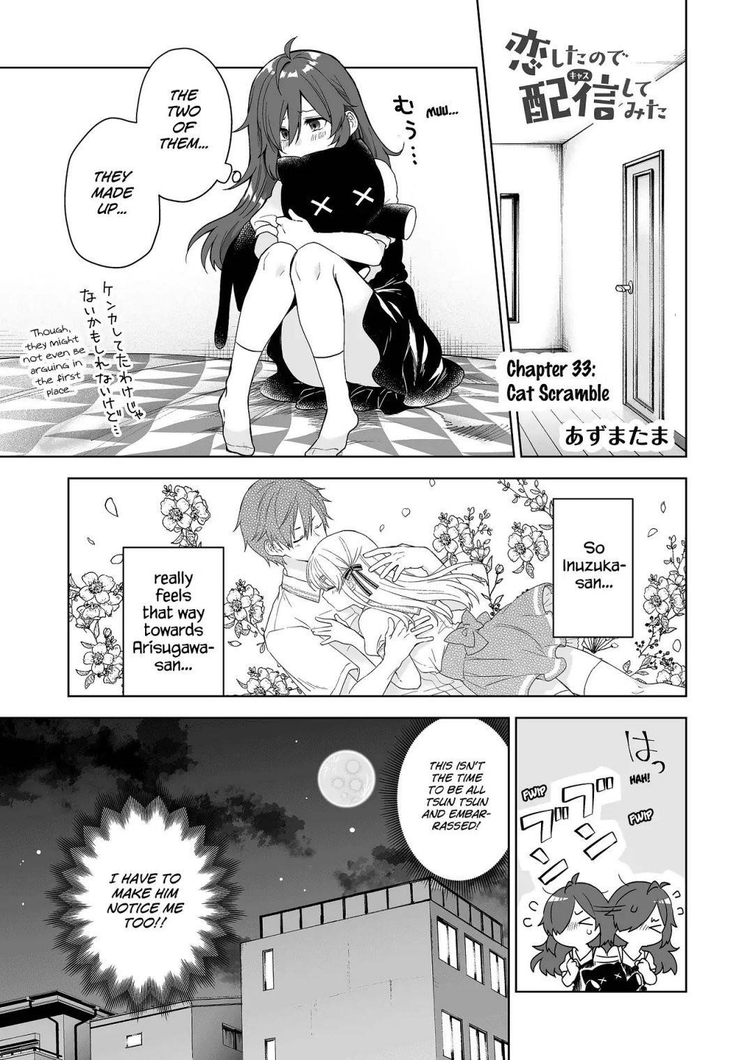 I Fell In Love, So I Tried Livestreaming Chapter 33 - Page 1