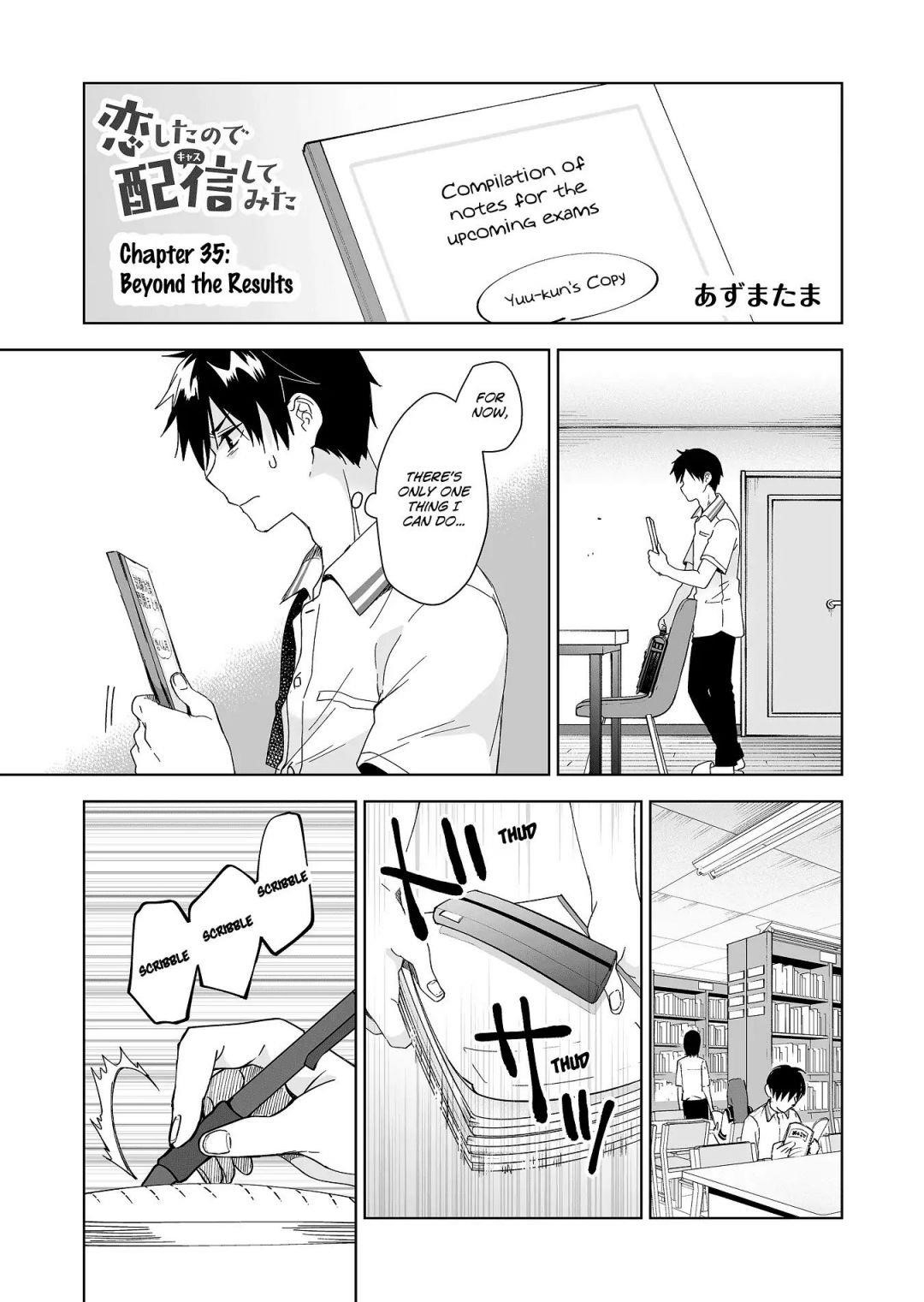 I Fell In Love, So I Tried Livestreaming Chapter 35 - Page 1