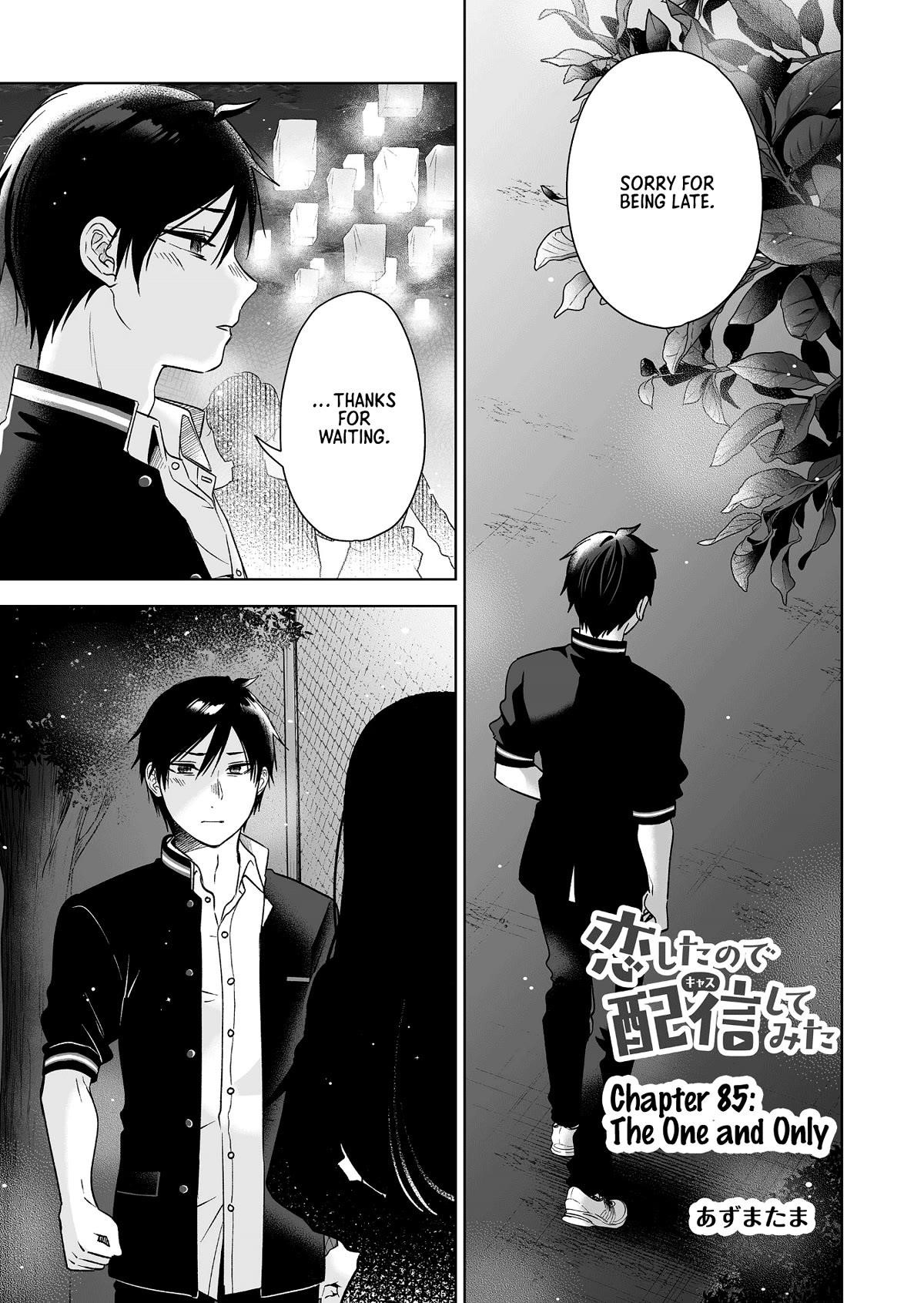 I Fell In Love, So I Tried Livestreaming Chapter 85 - Page 1