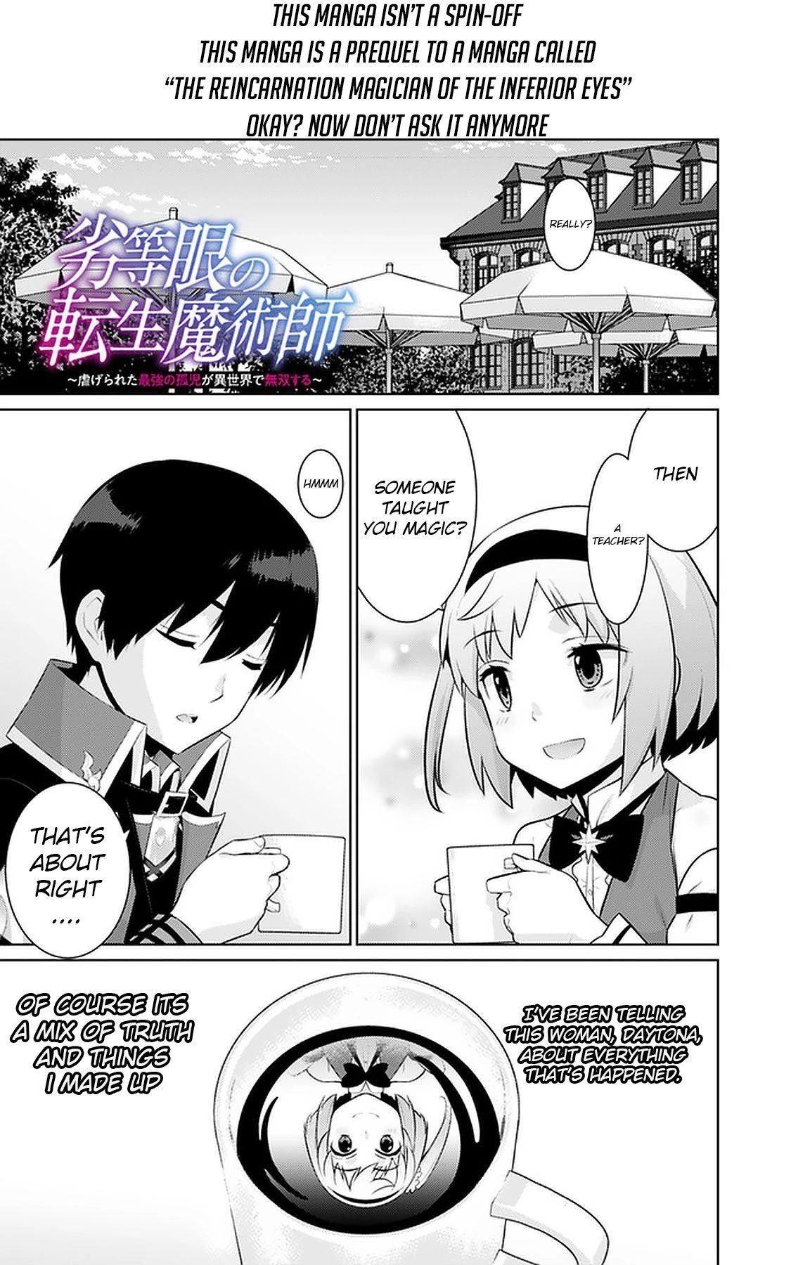 Rettou Gan no Tensei Majutsushi ~ Shiitage Rareta Saikyou no Minashigo ga Isekai de Musou Suru Chapter 12 - Page 1
