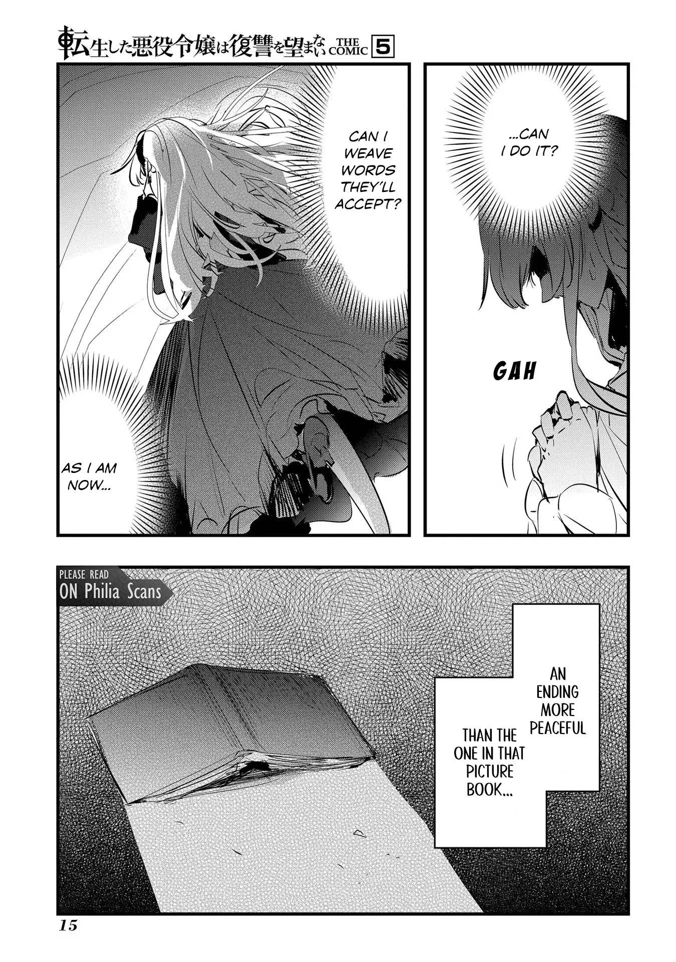 The Reincarnated Villainess Doesn’t Want Revenge Chapter 25 - Page 14