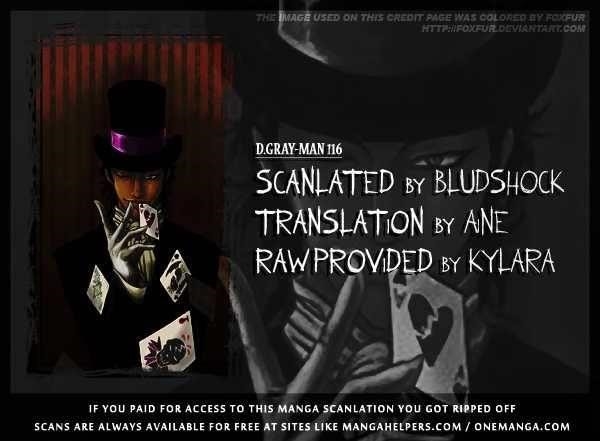 D.gray-Man Chapter 116 - Page 1
