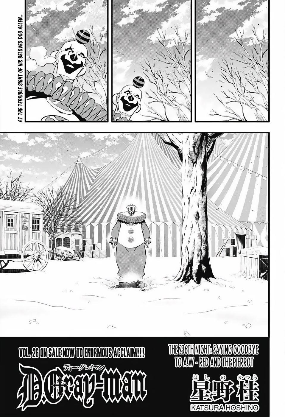 D.gray-Man Chapter 236 - Page 3