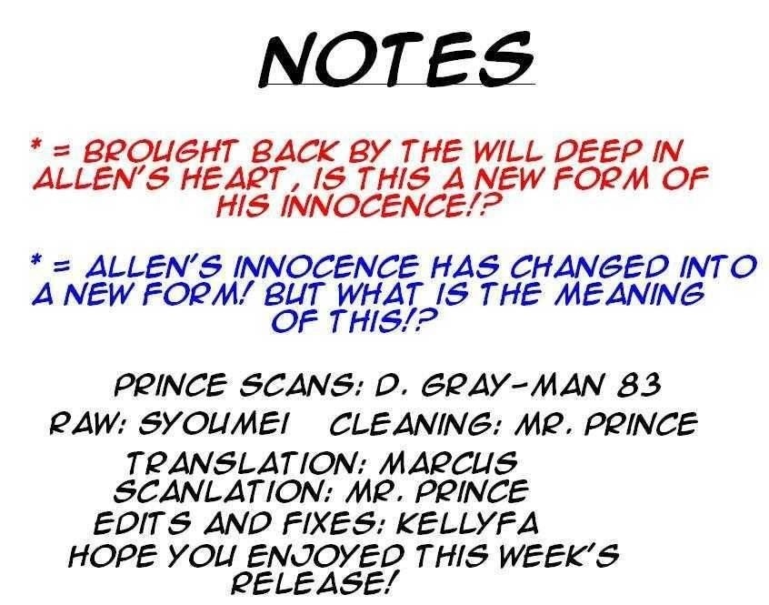 D.gray-Man Chapter 83 - Page 19