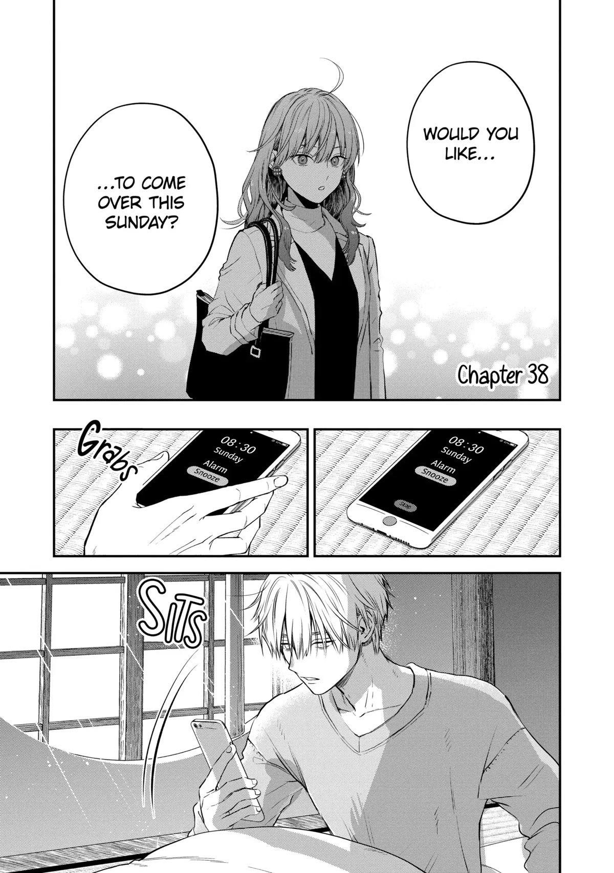 Ice Guy and the Cool Female Colleague Chapter 38.1 - Page 1