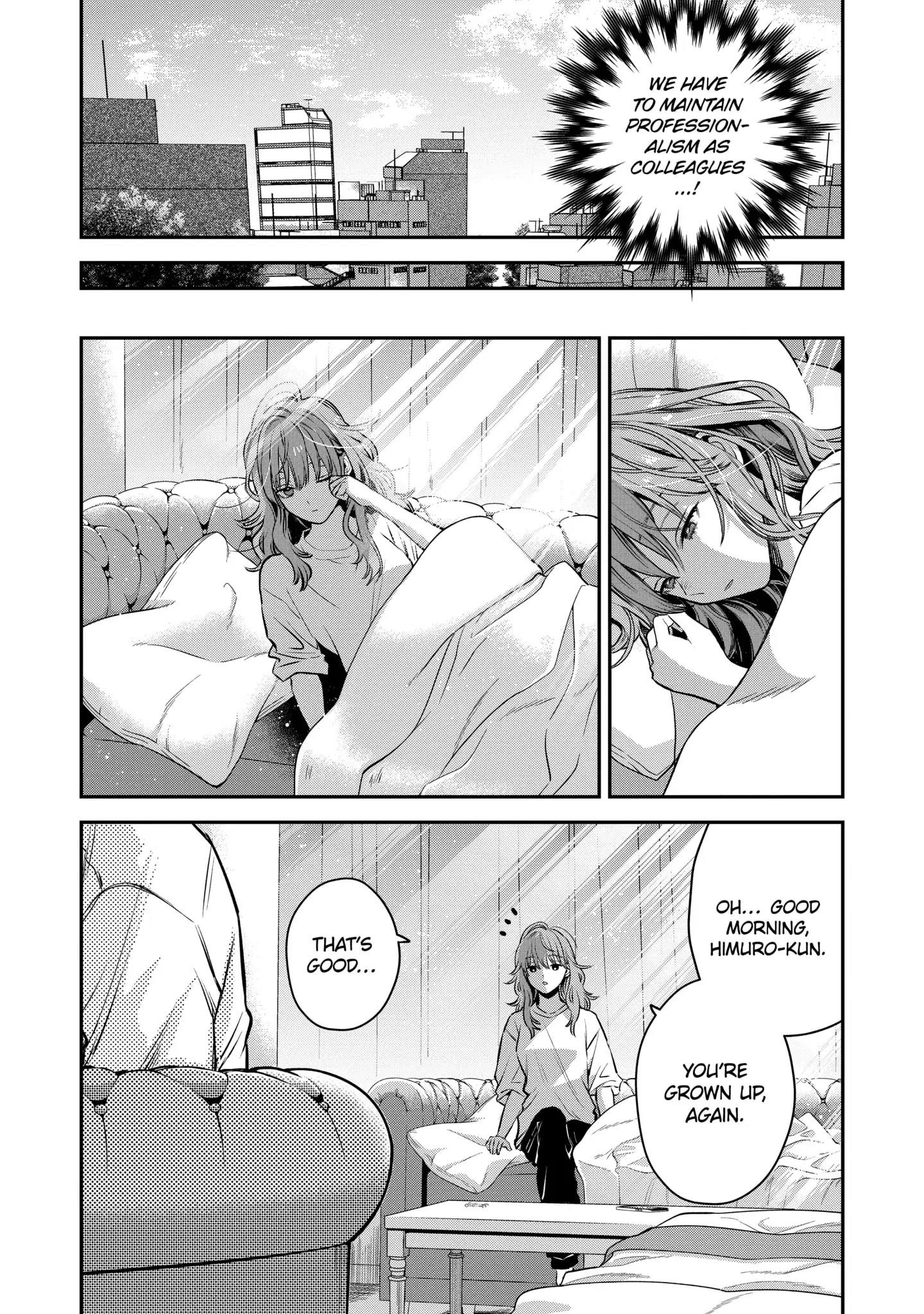 Ice Guy and the Cool Female Colleague Chapter 40.3 - Page 9