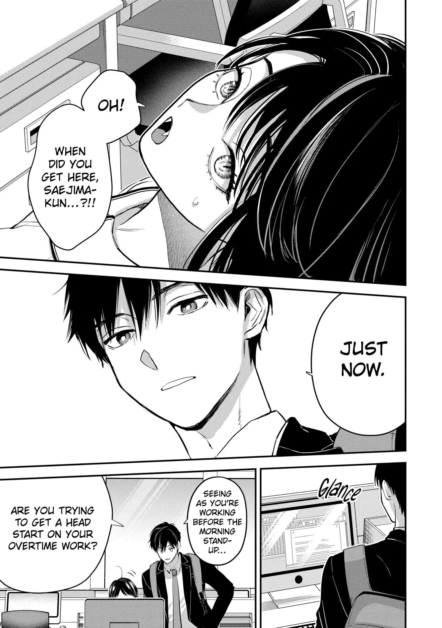 Ice Guy and the Cool Female Colleague Chapter 41.1 - Page 3