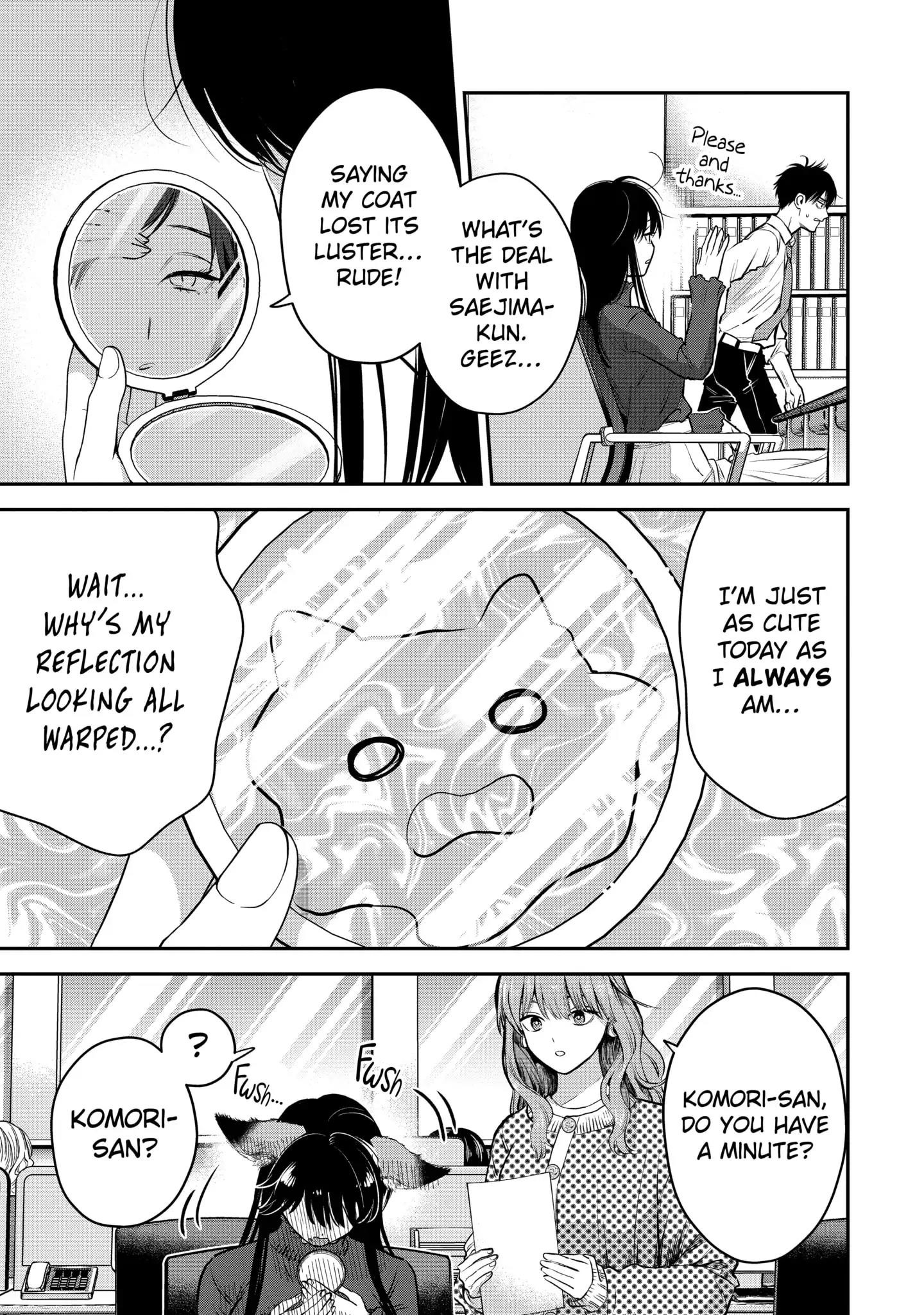 Ice Guy and the Cool Female Colleague Chapter 41.1 - Page 9