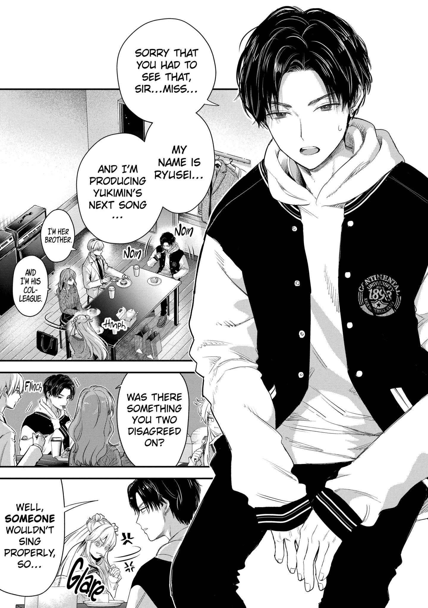 Ice Guy and the Cool Female Colleague Chapter 44.1 - Page 9