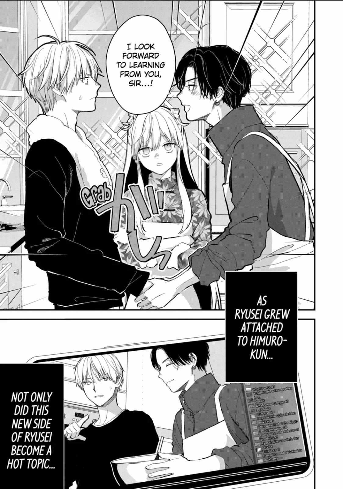 Ice Guy and the Cool Female Colleague Chapter 51.2 - Page 9