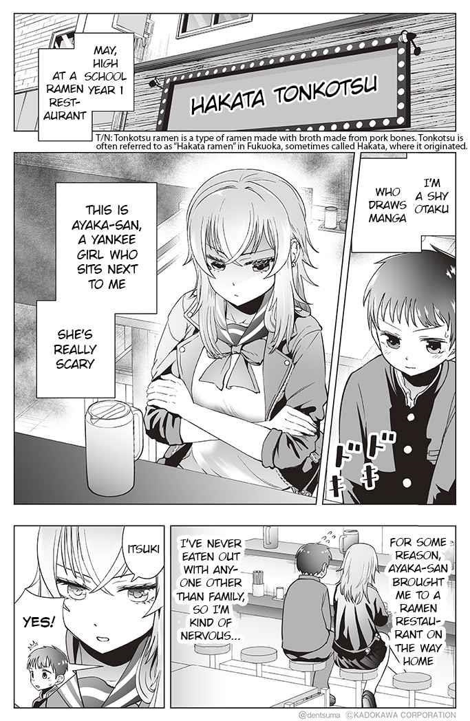 The Many Weaknesses of Ayaka the Yankee JK Chapter 14 - Page 1