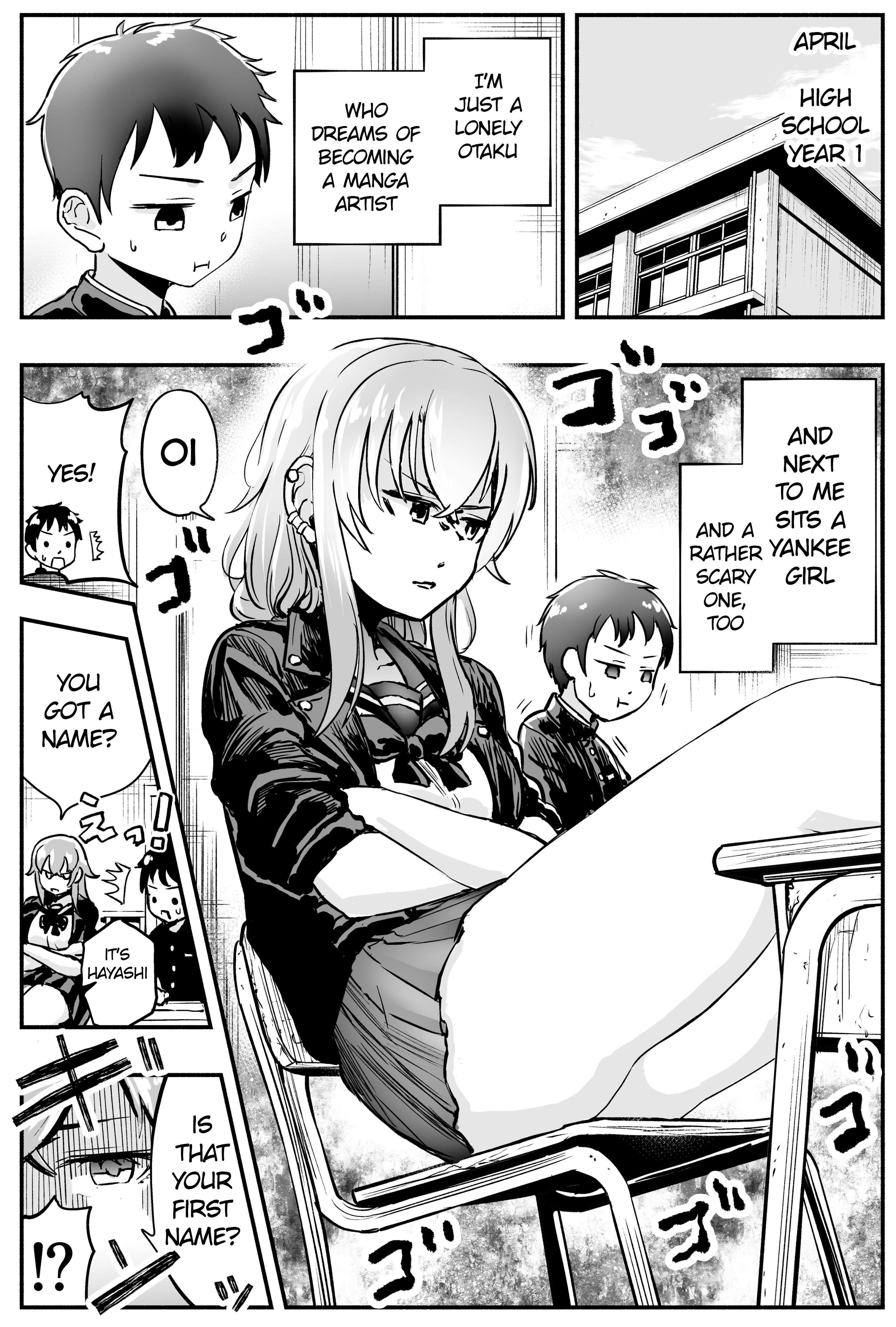 The Many Weaknesses of Ayaka the Yankee JK Chapter 2 - Page 1