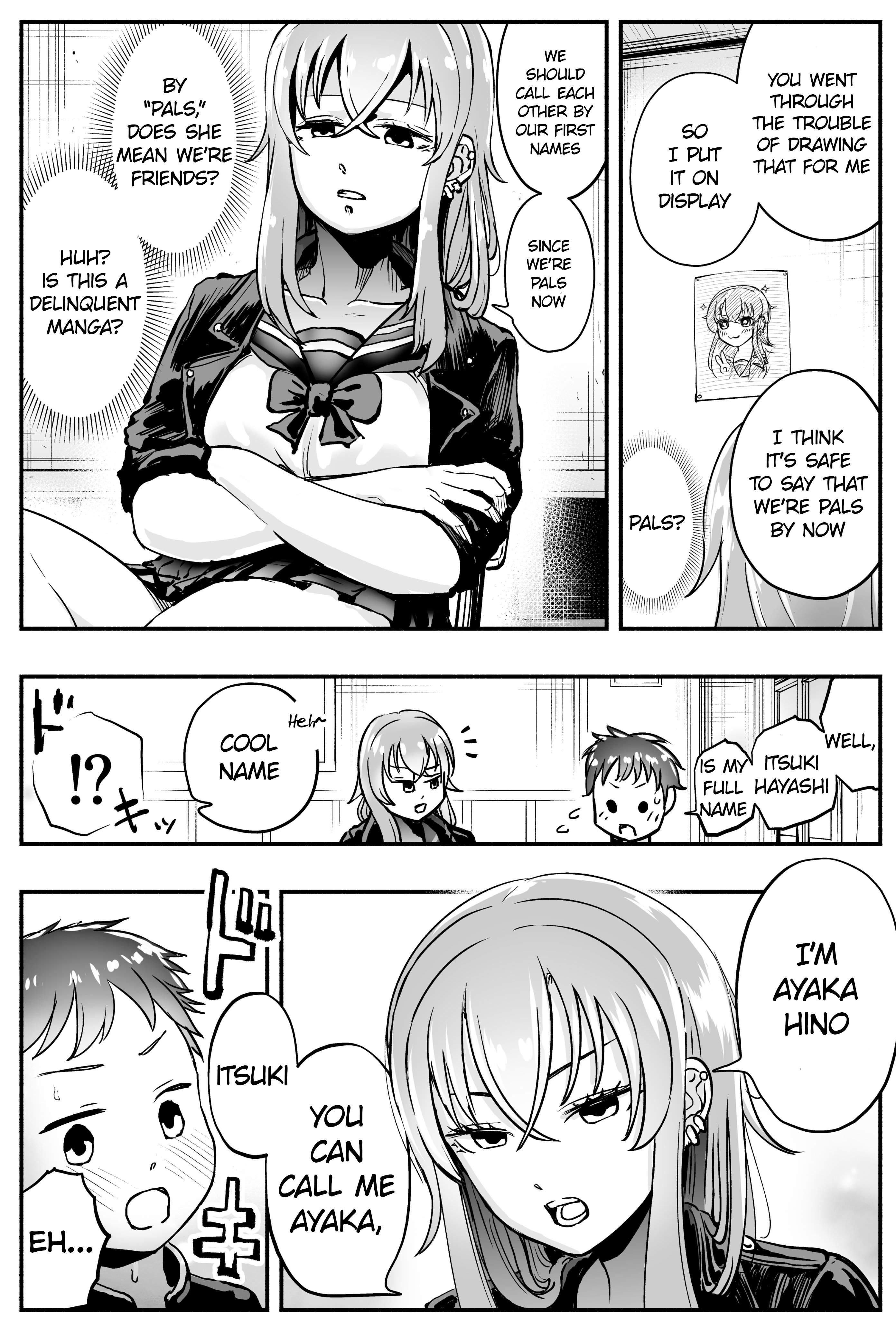 The Many Weaknesses of Ayaka the Yankee JK Chapter 2 - Page 2