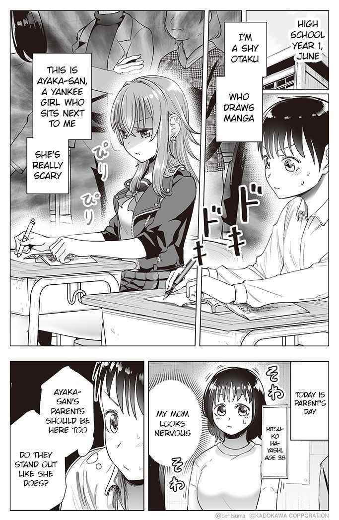 The Many Weaknesses of Ayaka the Yankee JK Chapter 28 - Page 1