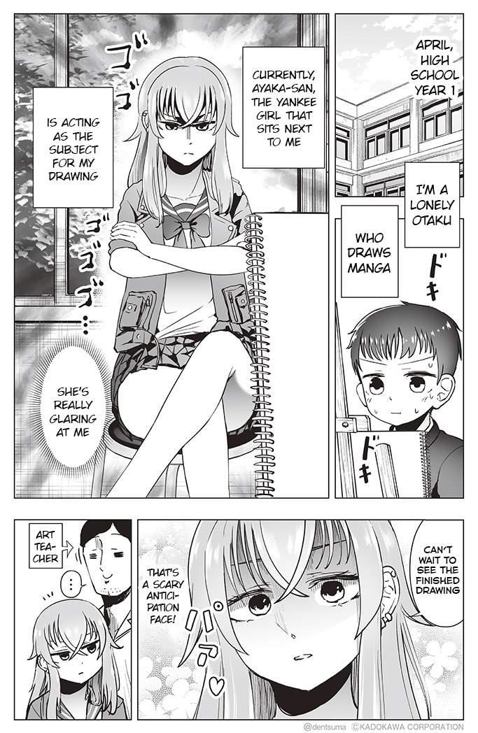 The Many Weaknesses of Ayaka the Yankee JK Chapter 8 - Page 1