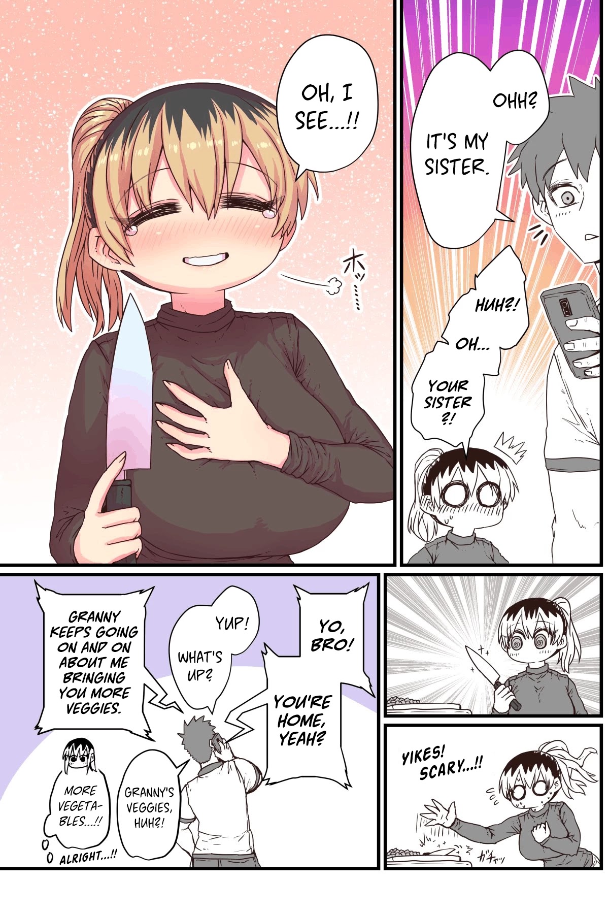 Batsuichide Nakimushina Otonarisan Chapter 10 - Page 3