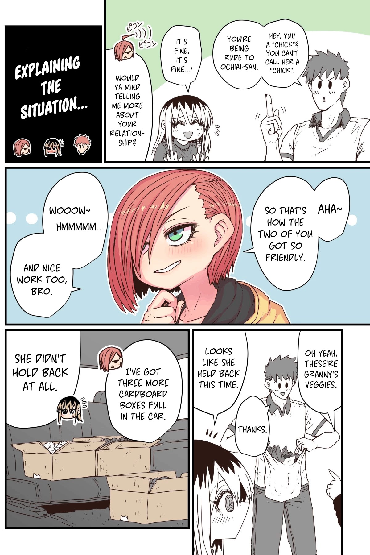 Batsuichide Nakimushina Otonarisan Chapter 11 - Page 2