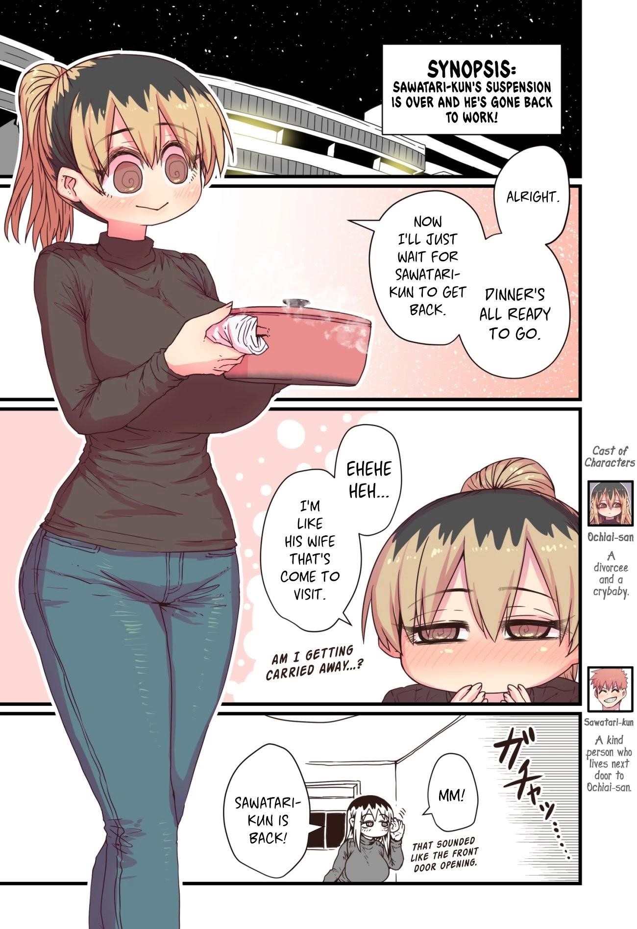 Batsuichide Nakimushina Otonarisan Chapter 21 - Page 1