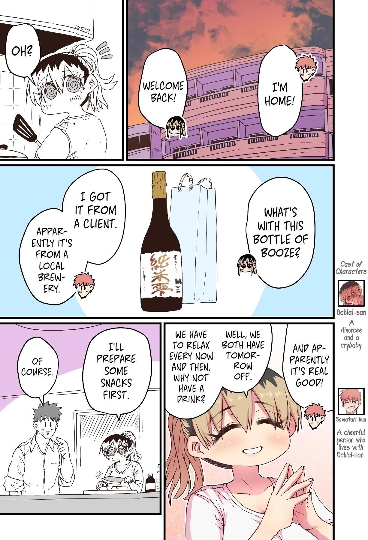 Batsuichide Nakimushina Otonarisan Chapter 30 - Page 1