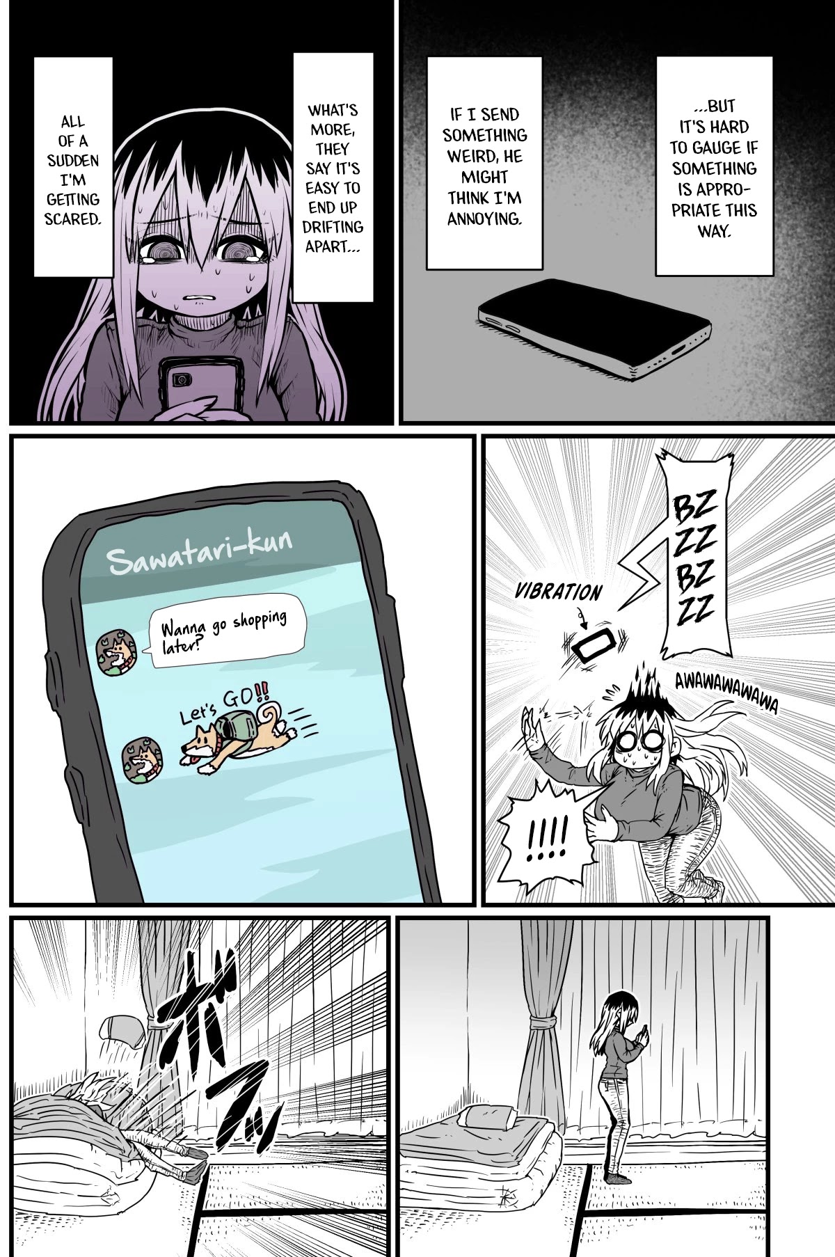 Batsuichide Nakimushina Otonarisan Chapter 4 - Page 2