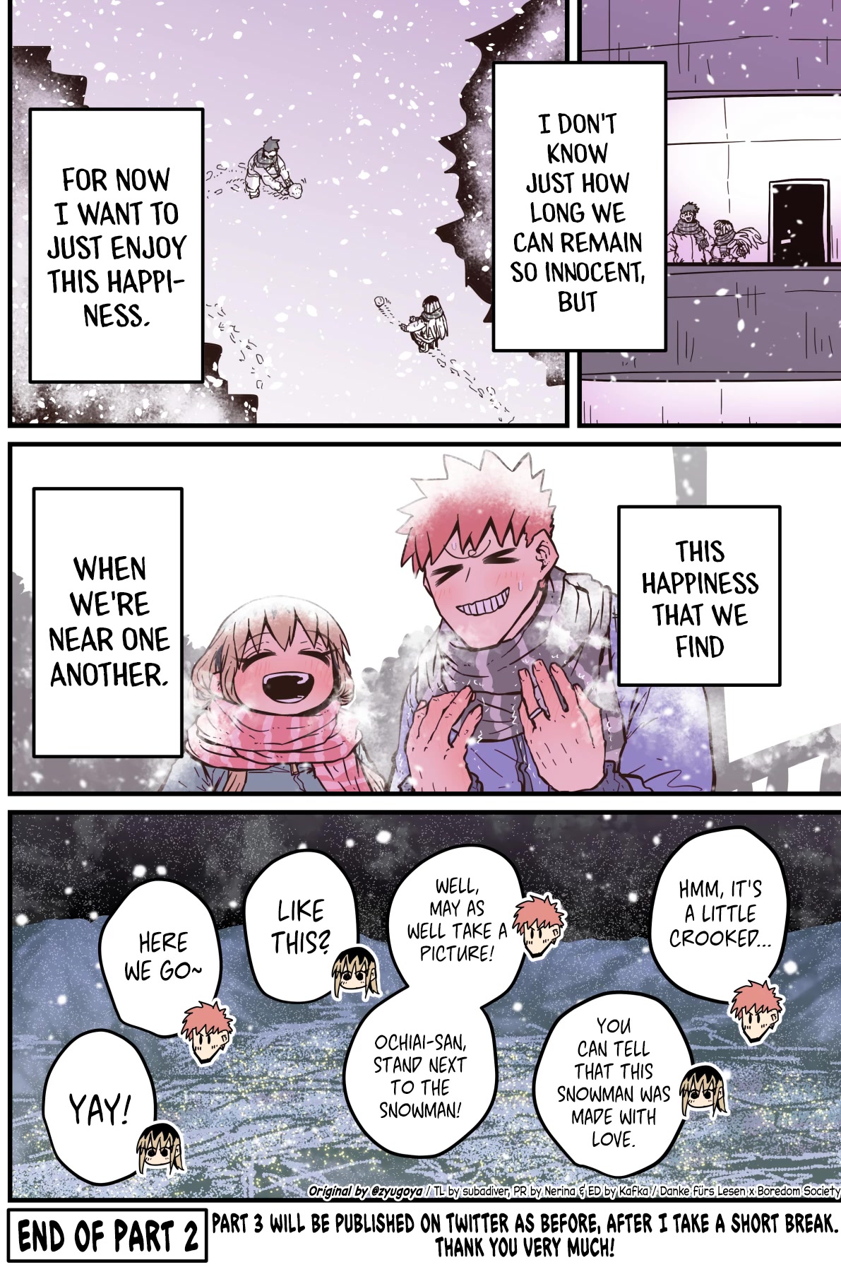 Batsuichide Nakimushina Otonarisan Chapter 55 - Page 4