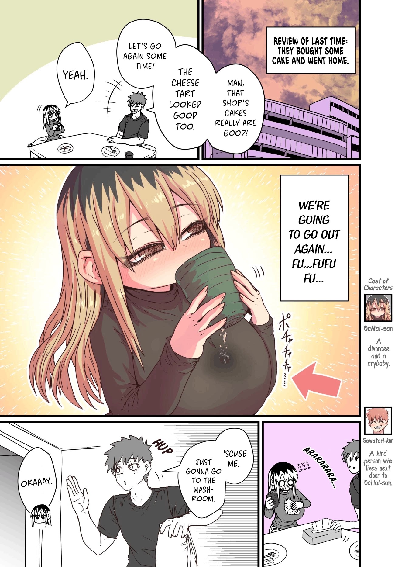 Batsuichide Nakimushina Otonarisan Chapter 6 - Page 1