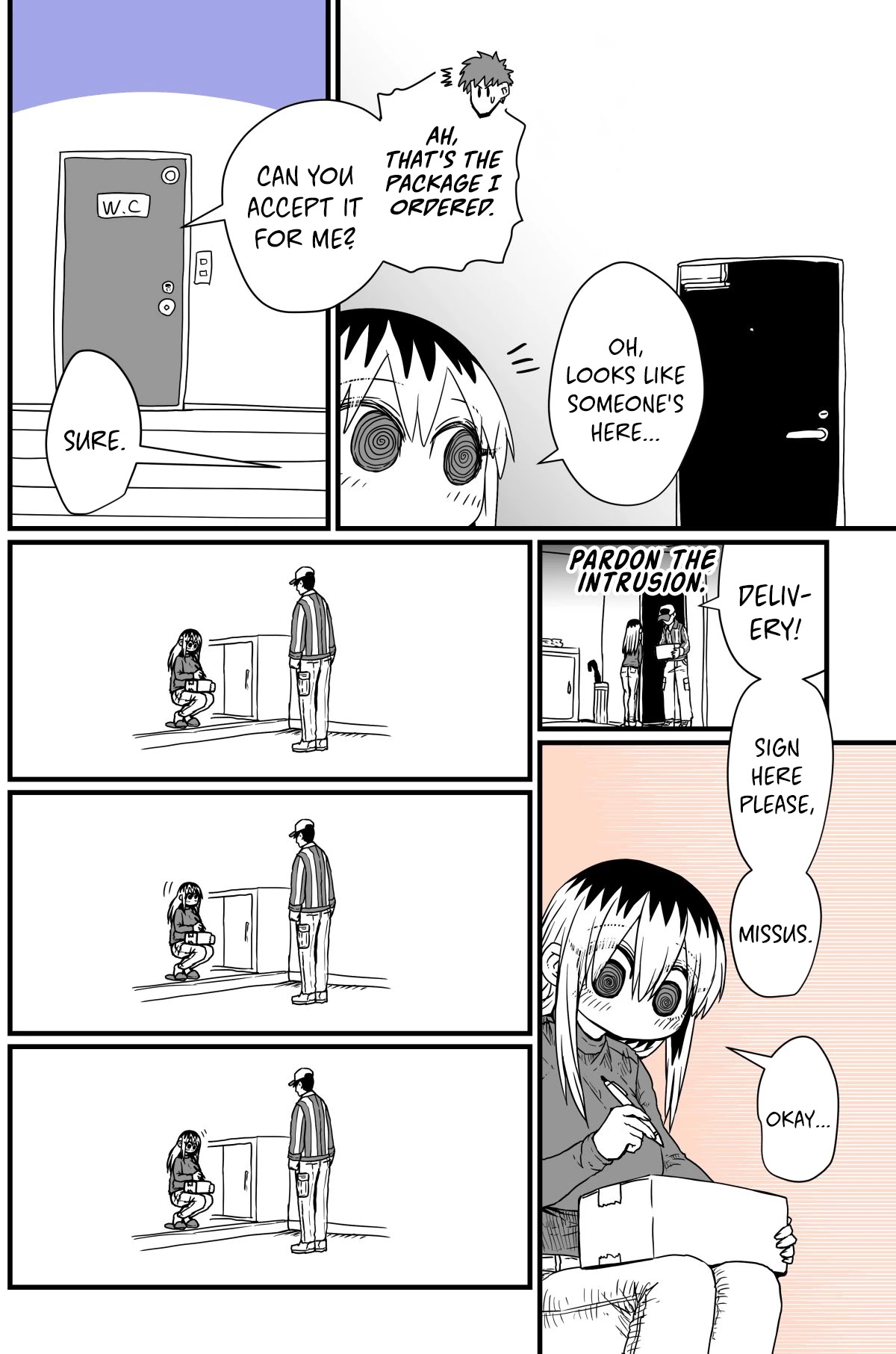 Batsuichide Nakimushina Otonarisan Chapter 6 - Page 2