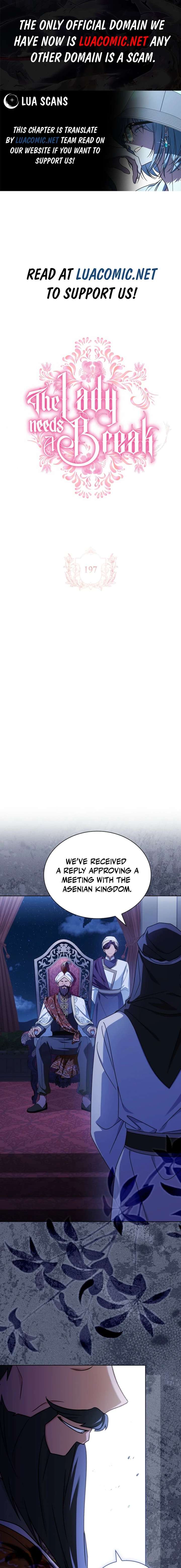 The Lady Wants to Rest Chapter 197 - Page 1