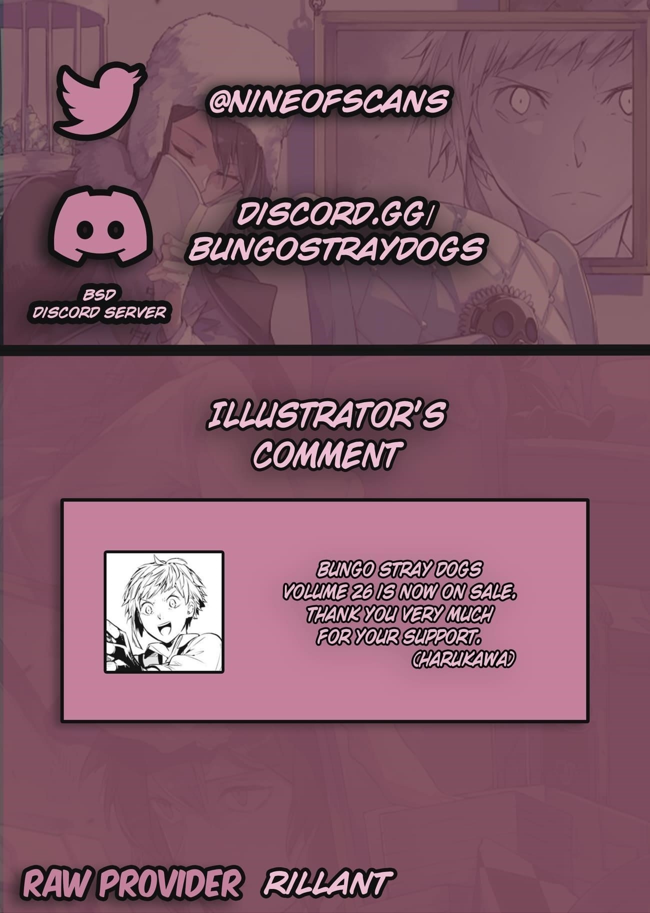 Bungou Stray Dogs Chapter 121 - Page 1