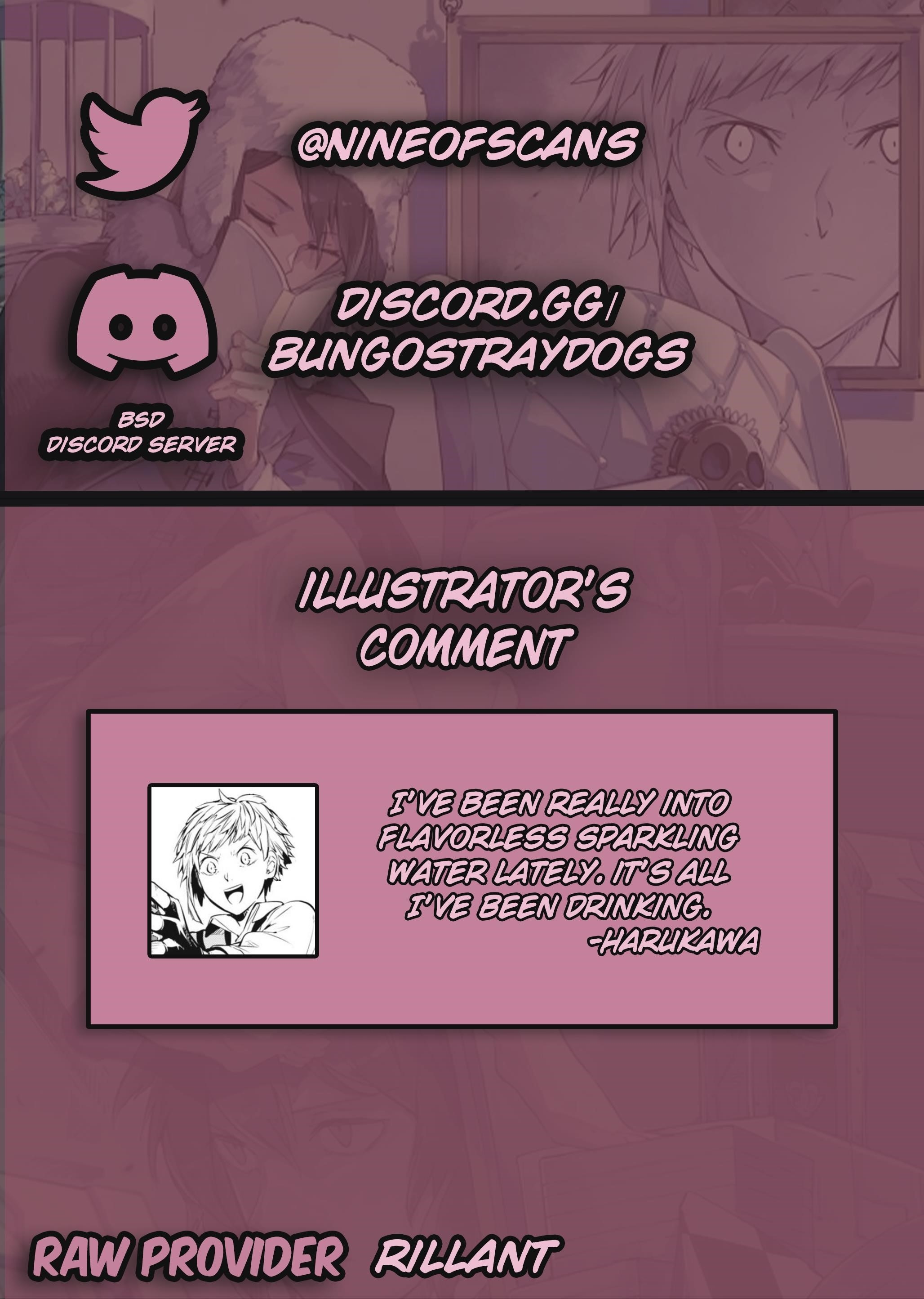 Bungou Stray Dogs Chapter 122 - Page 1