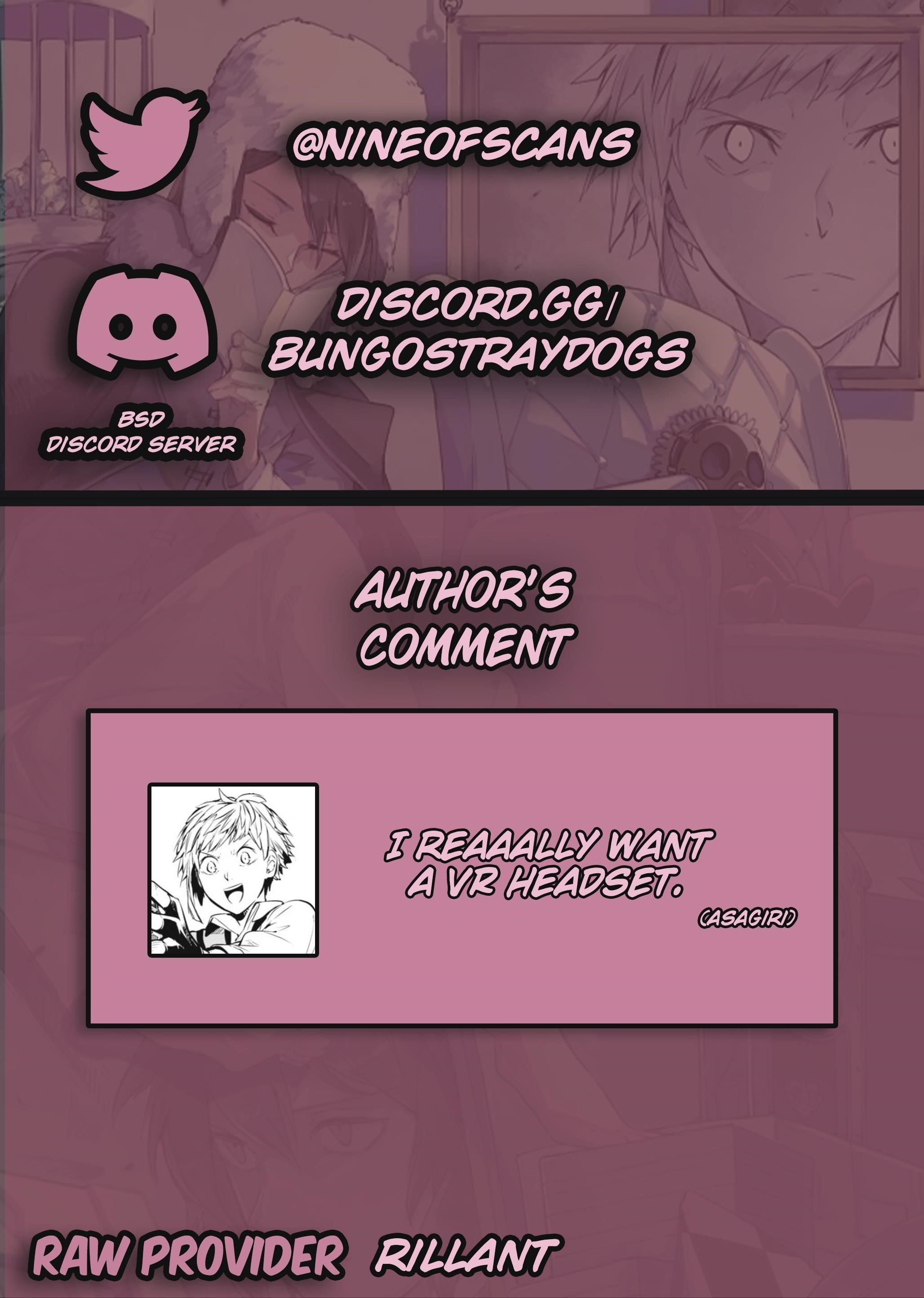 Bungou Stray Dogs Chapter 124 - Page 1