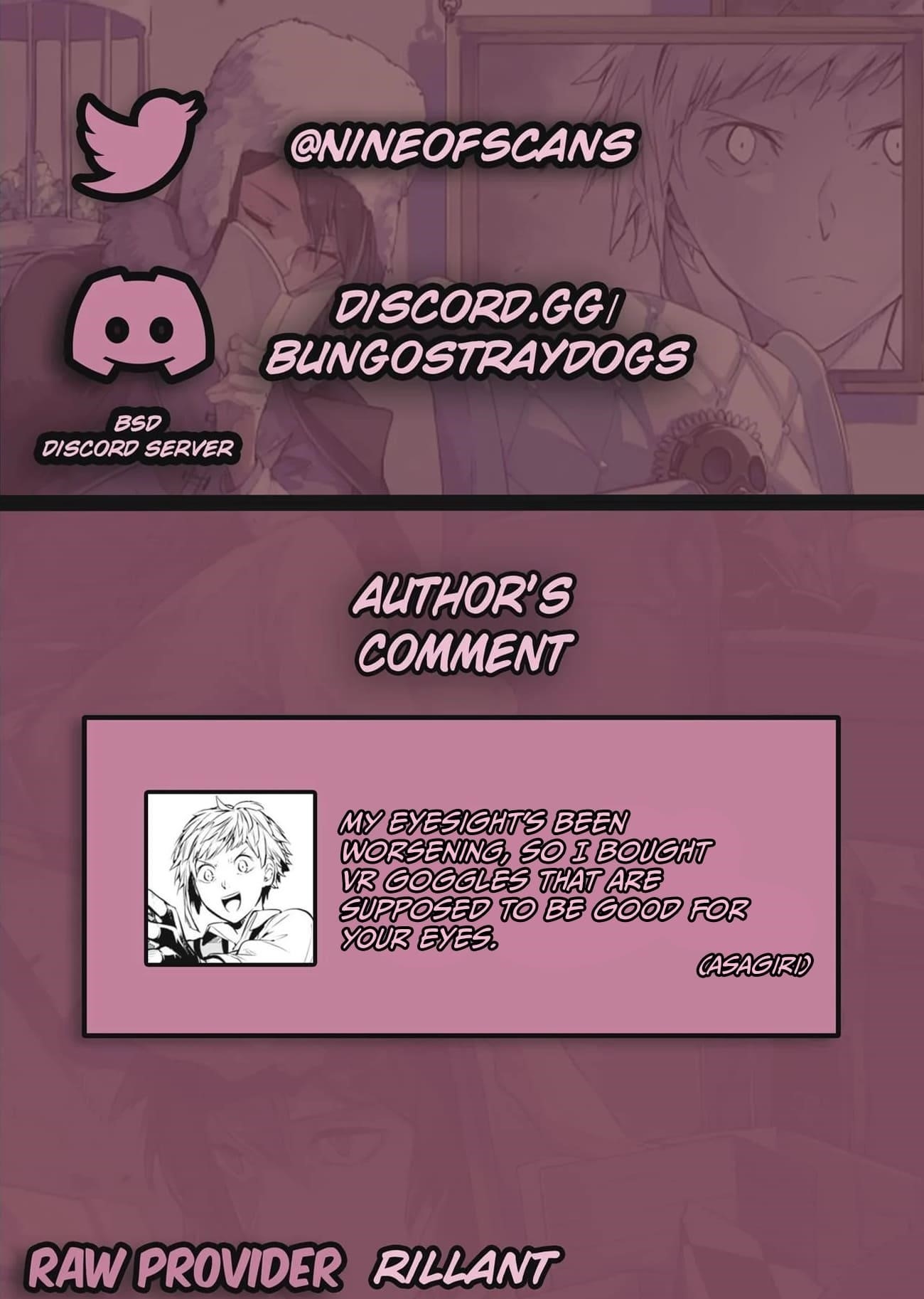 Bungou Stray Dogs Chapter 125 - Page 1